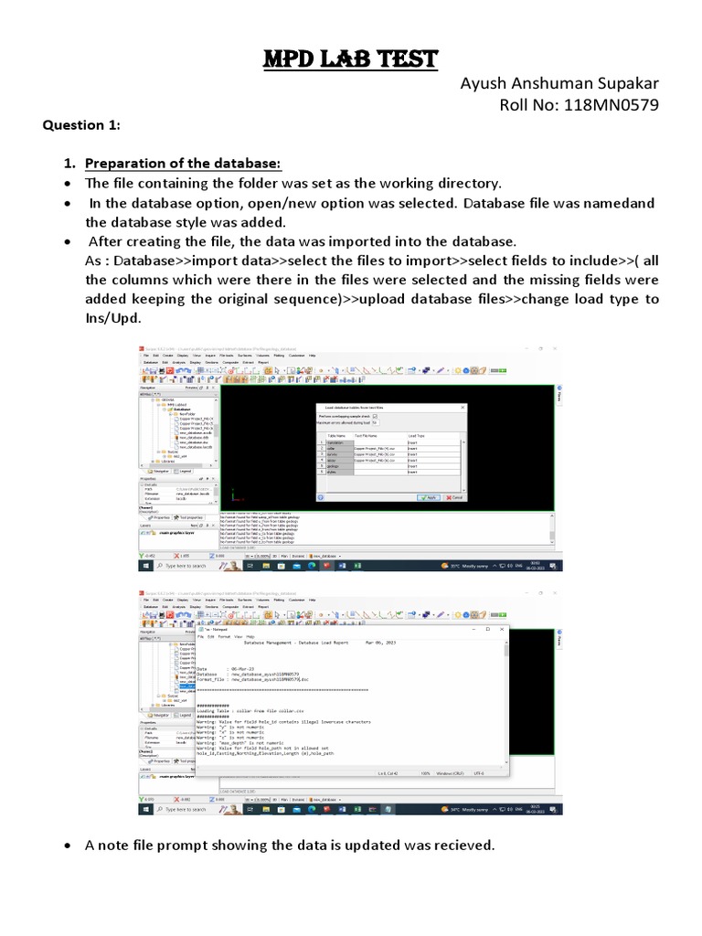 MPD Lab Test | PDF