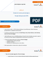 Aula 3 - Estudo de Teorias Psicoterápicas - TIP