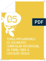Temas Integradores Do Documento Curricular Referencial Da Bahia para A Educação Básica