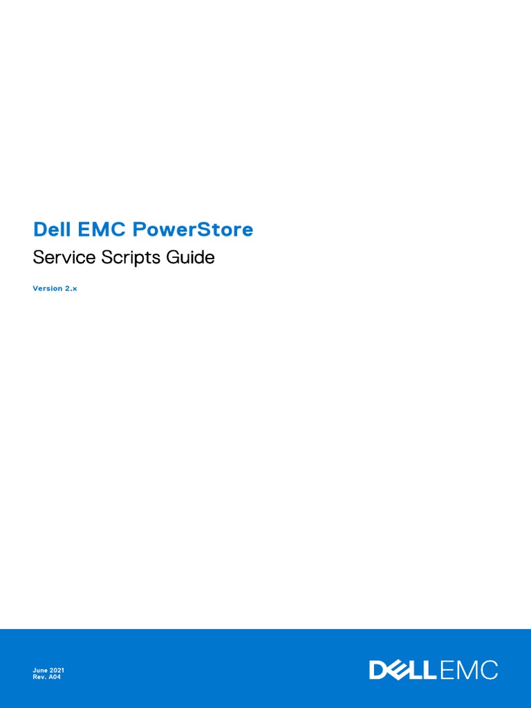 PowerStore EnUs PDF Superuser Command Line Interface