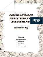 Compilation of Activities and Assessments