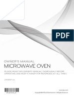 Microwave Oven: Owner'S Manual