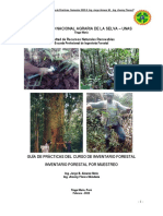 Universidad Nacional Agraria de La Selva - Unas: Facultad de Recursos Naturales Renovables