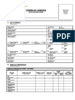 Formulir Lamaran: A. Data Pribadi