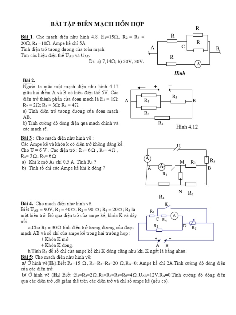 Các Loại Ampe Kế Thông Dụng