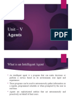 Unit - V: Agents