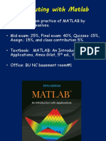 1-Starting With MATLAB