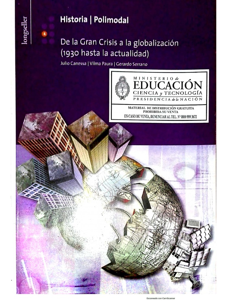 De La Gran Crisis De La Globalización 1930 Hasta La Actualidad Pdf
