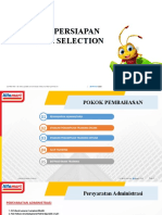 Sosialisasi Persiapan Training As Selection: Confidential - Do Not Duplicate or Distribute Without Written Permission