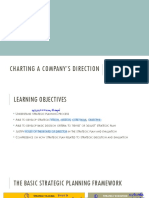 BUS631-Chapter 2 Charting A Company Direction