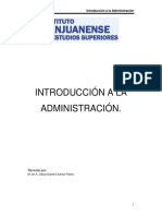 Introducción A La Administración