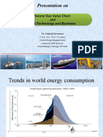 Presentation On: Natural Gas Value Chain and LNG-Technology and Business