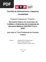 El Control Interno en El Proceso
