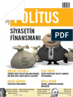 Politus Dergisi Sayı:12 Siyasetin Finansmanı