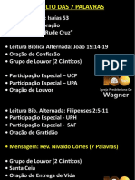 Culto das 7 Palavras da Cruz