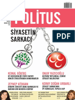 Politus Dergisi Sayı:11 Siyasetin Sarkacı