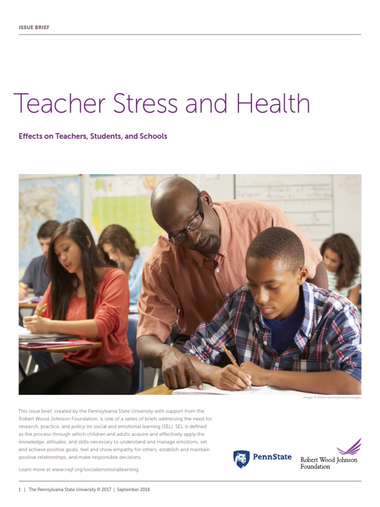 Teachers Stress Statistics and Its Impact On Students | PDF ...