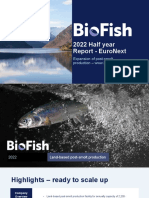 2022 09 30 Biofish First Half Year 2022 Report and Presentation