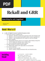 Rekall and GRR: Searching For Evil, Together!