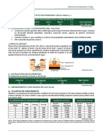 Cultivo de manzano y nutrientes del guano de las islas