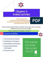 Forecasting