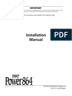 Power864: Installation Manual