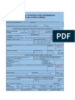 Formato Investigacion Enfermedad Calificada Laboral - Agrolecheros 2022