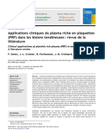 PRP Médecine Du Sport