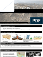 EQ in India - Topics on major quakes in Uttarkashi, Koyna, Bhuj & Bihar-Nepal