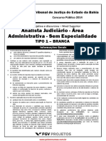 Analista Judiciario Administrativa Tipo 1