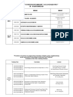 1 - Schedule of The First Training Seminar
