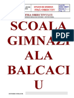 Fisa Obiectiv Sc. Balcaciu