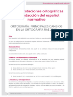 Recomendaciones ortográficas y de redacción del español normativo (1)