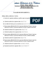 Estadistica 9°