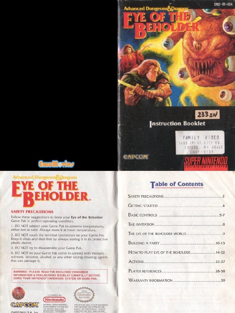 Eye of The Beholder (USA) | PDF