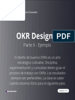 OKR Design®: Parte II - Ejemplo