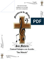 Cantoral Liturgico de La IGLESIA SAN MAT