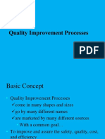 Quality Improvement Processes