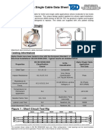 Alpha Single Cable Data Sheet