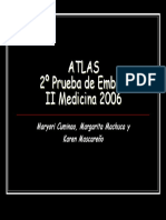 Atlas 2 º Prueba de Embrio II Medicina 2006