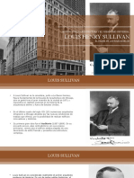 Louis Henry Sullivan: Historia de La Arquitectura Y El Urbanismo Universal