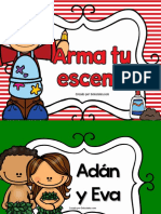 Arma Tu Escena Adán y Eva 2017