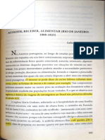 Acolher e alimentar os viajantes no Rio de Janeiro de 1808 a 1823