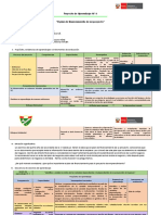 PROYECTO DE APRENDIZAJE CyT 5º