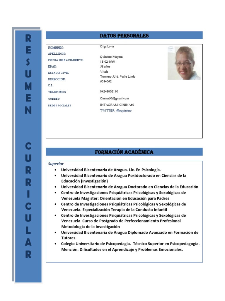 Resumen Curricular 3 PDF Sicolog a - 1722801149