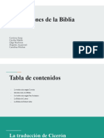 Traducciones de La Biblia: Corinna Sorg Cecilia Mahle Olga Nyrkova Ángeles Jouannet Carolina Muñoz