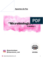 APUNTES DE PAZ - Microbiologia I Cat I UBA
