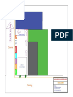 Layout de instalaciones del colegio Ocharan con zonas definidas