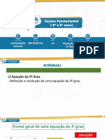 Matemática Alexsandro Kesller 10 Equação Do 2º Grau 09/06/2020