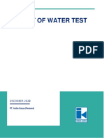 Water Analyze Result Month - 2.